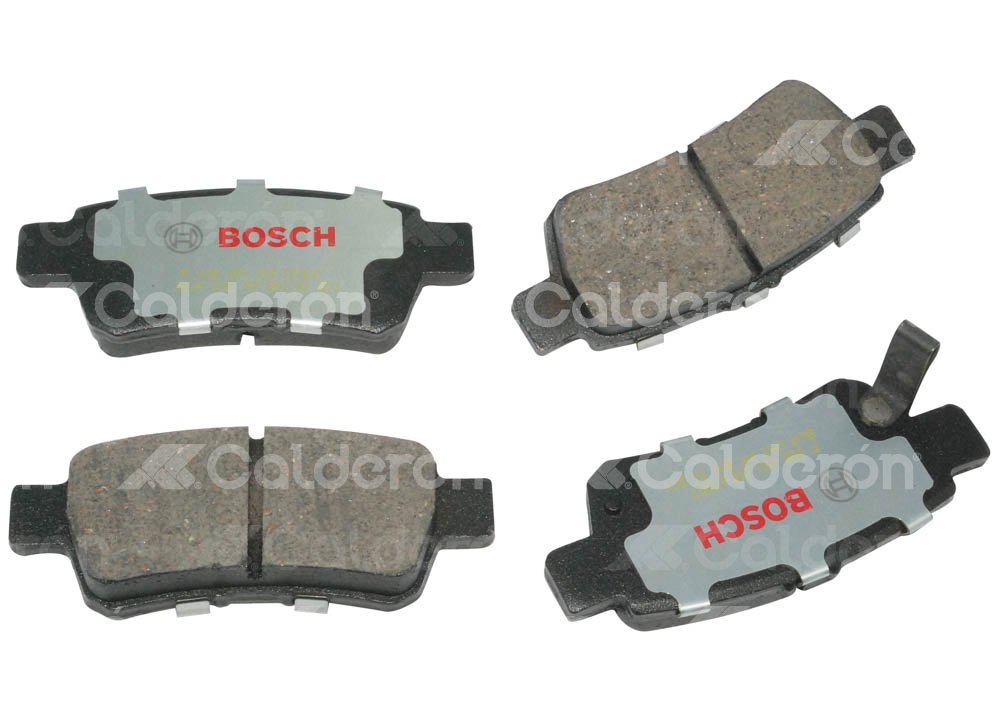 BALATA TRASERA HONDA ODYSSEY EXL, LX, TOURING 3.5L V6 24V. BOSCH: F03B0501358HK, NO. CORTO BOSCH: BN 1088, FMSI: 7993-D1088 (BALATA CERAMICA) BOSCH