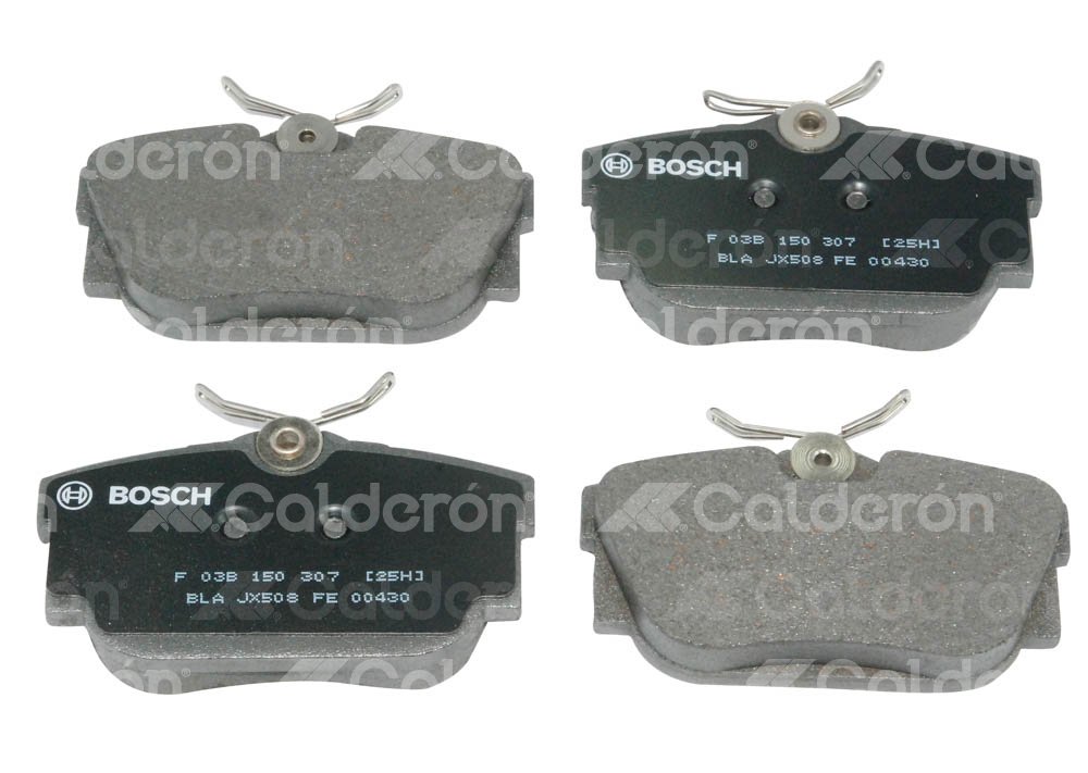 BALATA TRASERA VW EUROVAN, ALHAMBRA, SHARAN 00->. BOSCH: F03B1503078HF, NO. CORTO BOSCH: BA 0877, FMSI: 7754-D877 (BALATA SEMI METALICA) BOSCH