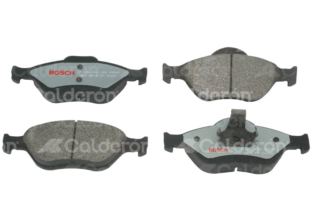BALATA DELANTERA FORD ECOSPORT 2.0L 16V 2004-2010. BOSCH: F03A0500008HH, NO. CORTO BOSCH: BN1175, FMSI: 8289-D1175 (BALATA CERAMICA) BOSCH