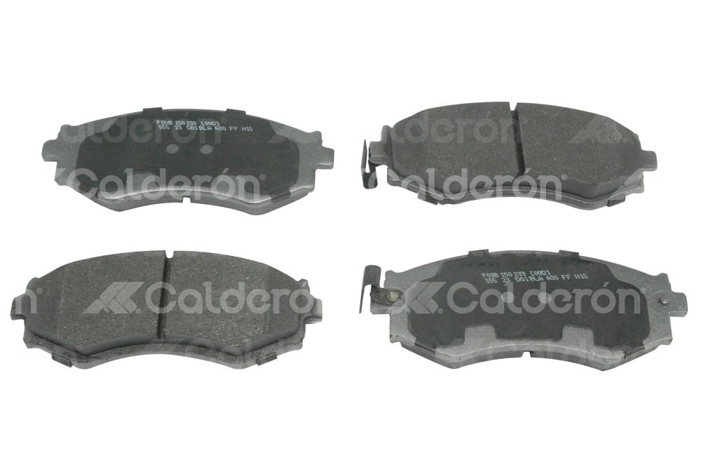BALATA DELANTERA NISSAN SENTRA 1.6L, 1.8L, 2.0L 16V 00-06. BOSCH: F03B1502338HG, NO. CORTO BOSCH: BA 0485, FMSI: 7342-D485 (BALATA SEMI METALICA) BOSCH