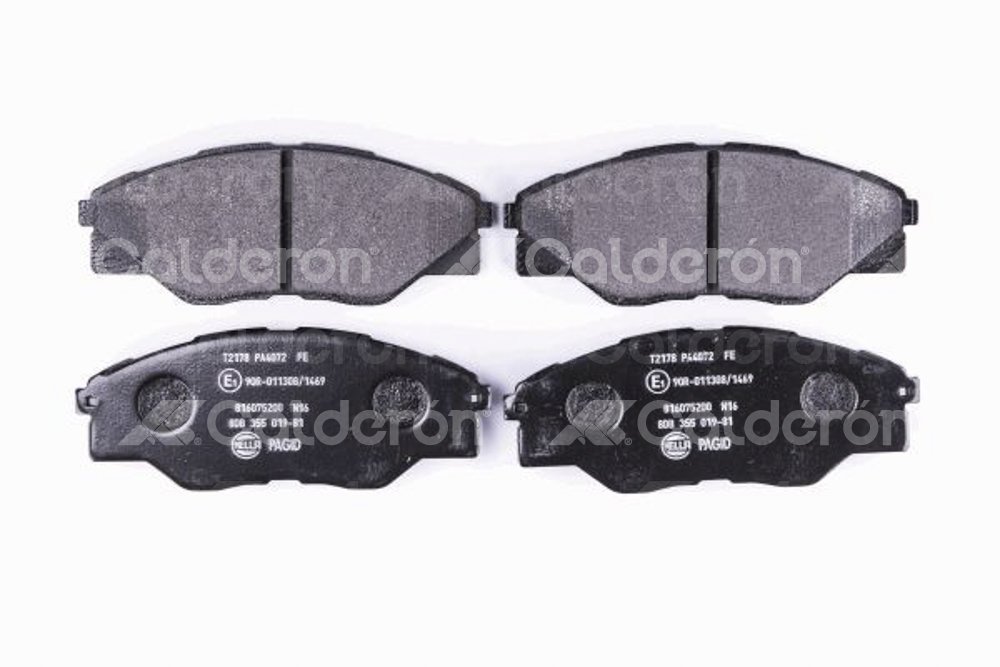 BALATA BAJOS METALES DELANTERA TOYOTA HILUX VII PICK-UP 2.5L D-4D 05-15, HILUX VII PICK-UP 2.7L 05-15, HILUX VII PICK-UP 2.7L 4WD 05-15, HILUX VII PICK-UP 2.5L D-4D 11-15, HILUX VII PICK-UP 4.0L 05-20, HILUX VII PICK-UP 4.0L 4WD 05-20,HILUX VII PICK-UP 2.5L D-4D 4WD 05-20, HILUX VII PICK-UP 2.7L 12-15, HILUX VII PICK-UP 2.0L 05-20, HILUX VII PICK-UP 2.5L D 4WD 05-15, HILUX VII PICK-UP 2.5L  D-4D 4WD 06-15, HILUX VII PICK-UP 3.0L D 06-15 (DEL.) .No. Hella Pagid: 355019811 .No. Comercial: T2178 PAGID