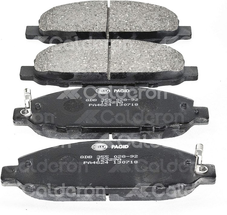 BALATA CERAMIC DELANTERA NISSAN NV350 NUEVA 13-14, NISSAN URVAN  02-13 (DEL) 355028921 PAGID