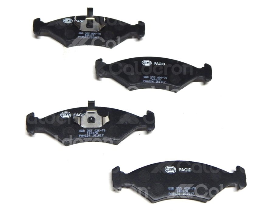 BALATA CERAMIC DELANTERA FORD COURIER 01-07, FIESTA 01 (1.6L), FIESTA 98-00 (1.4L), FIESTA HATCH BACK 03-07 (1.6L), FIESTA IKON 01-02, FIESTA IKON 03-07, FIESTA SEDAN 05-08, KA 01-07  (DELANTERA) 355026781 PAGID