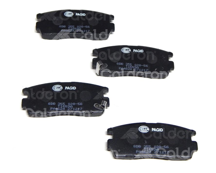 BALATA CERAMIC TRASERA CHEVROLER CAPTIVA 08-09, CAPTIVA SPORT 12-14, EQUINOX 07-13, GMC TERRAIN 10-13, PONTIAC TORREN 07-09, (TRASERA ) 355028561 PAGID