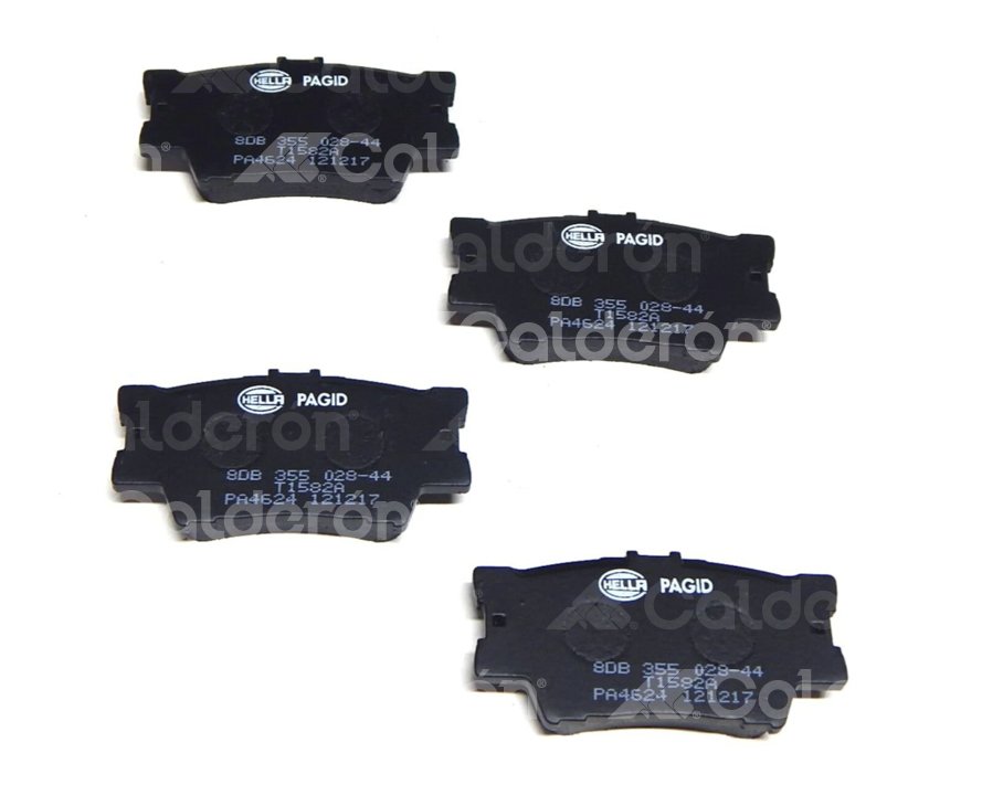 BALATA CERAMIC TRASERA TOYOTA CAMRY 07-10 (3.0L), CAMRY 07-10 (3.5L), MATRIX MT 09, RAV-4 06-09  (TRASERA ) 355028441 PAGID
