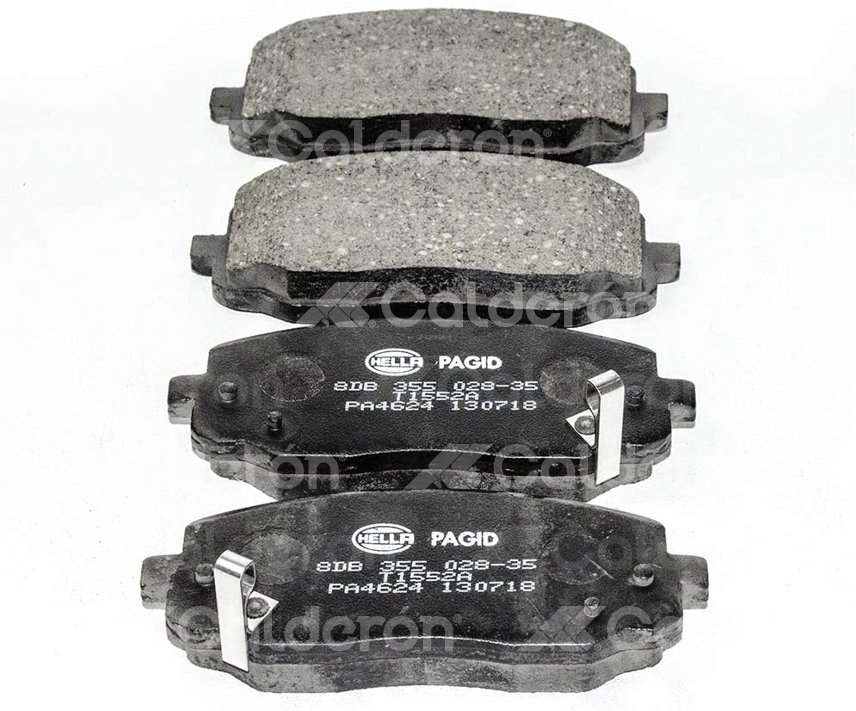 BALATA CERAMIC DELANTERA DODGE I10, 2012 (DEL) 355028351 PAGID
