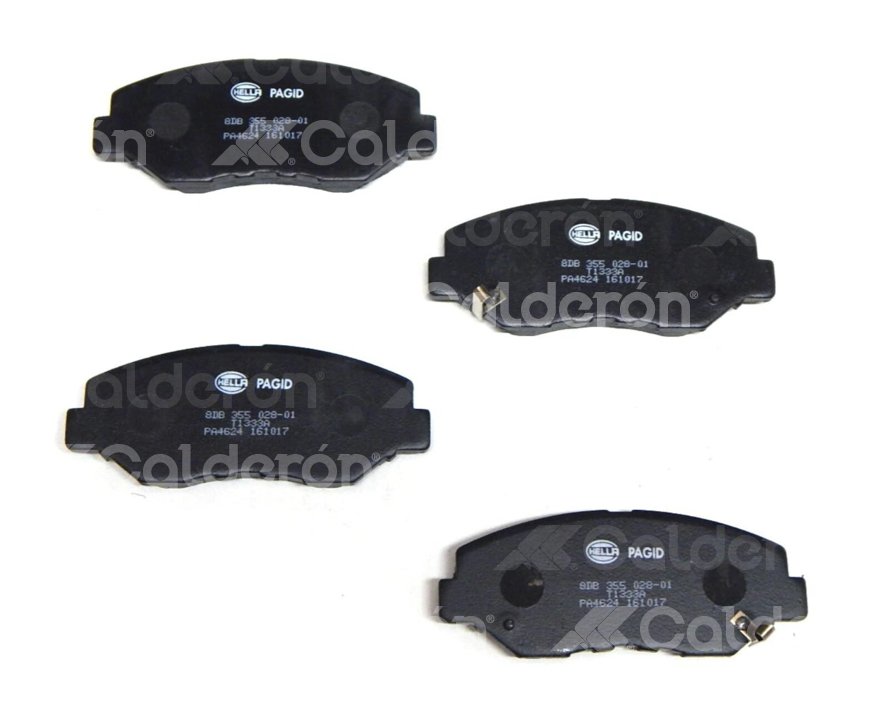BALATA CERAMIC DELANTERA HONDA ACCORD SEDAN 03-05 (4 CIL), ACCORD SEDAN 06-07 (4 CIL), ACCORD SEDAN LX 08-09 (4 CIL), CR-V 02-06  (DELANTERA) 355028011 PAGID