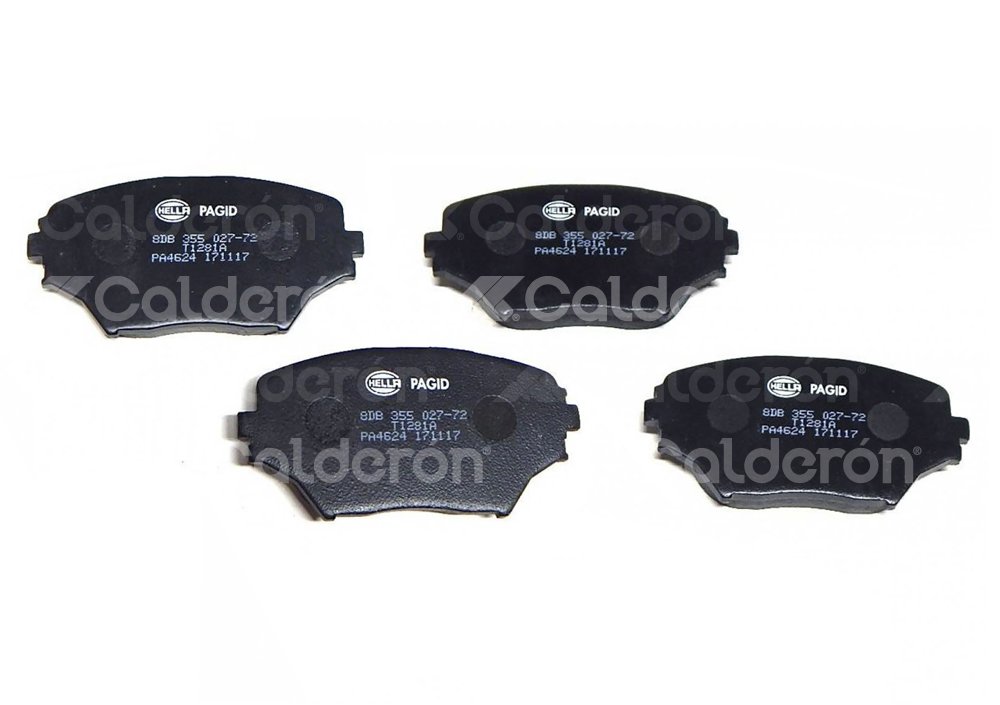 BALATA CERAMIC DELANTERA TOYOTA RAV-4 04-05  (DELANTERA) 355027721 PAGID