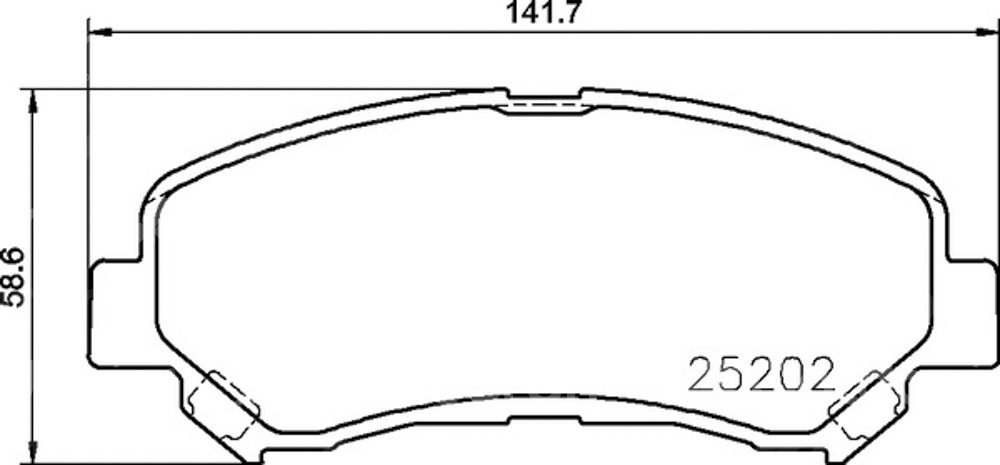 BALATA CERAMIC DELANTERA NISSAN MAXIMA, ROUGE, SENTRA, KIZASHI 08-13  (DEL) 355029091 PAGID