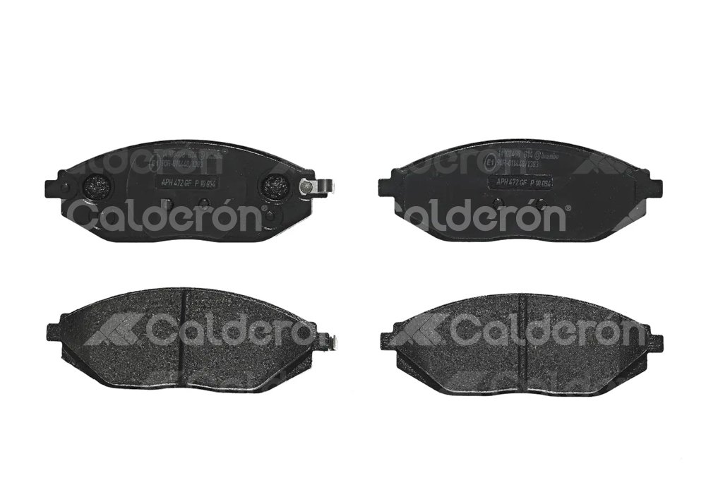 BALATA BREMBO CHEVROLET BEAT 2018-2021, SPARK 2011-2015, SPARK CLASSIC 2016-2017; INFORMACION TECNICA: ANCHURA: 133MM, ESPESOR: 18MM, ALTURA: 49MM, SISTEMA DE FRENOS: AKEBONO, INDICADOR DE DESGASTE: ACUSTICO, ACCESORIOS: CON PLACA ANTIRRUIDO, EJE: DELANTERO, FORMULA: LOW-MET, WVA: 25268, 25269, 25270, FMSI: 8801-D1590, BREMBO: P10054 BREMBO