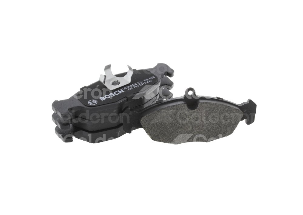 BALATA BOSCH AZUL CHEVROLET CHEVY 1994-2012, 
SENSOR ELECTRONICO: NO, INCLUYE SHIM: SI, INCLUYE HERRAJES: NO, FORMULA: SEMI-METALICA, POSICION: DELANTERA/TRASERA, FMSI: 7563-D688, D-PLATE: D688, BOSCH CORTO: BB688, BOSCH: 0986BB0537 BOSCH