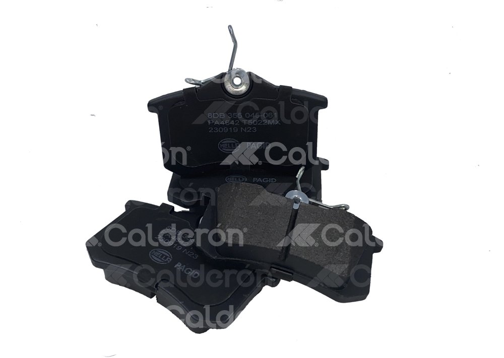 BALATA HELLA PEUGEOT 207 2012-2014, 208 2014-2017, 307 2003-2010, 405 1991, 1997-1999; RENAULT FLUENCE 2011-2014, MEGANE 2003-2010, SCENIC 2001-2004, CLIO 2007-2009, SANDERO 2015; VOLKSWAGEN DERBY 2000, GOLF 1987-2006, CLASICO 2011-2015, JETTA L4 1.8L 1987-1992, 1999, JETTA L4 2.0L 1990-1999, 2013-2018, JETTA V6 2.8L 1997-2004, JETTA L5 2.5L 2011-2018, PASSAT 1990-1993, 1996-2005, POLO L4 2.0L 2003-2007, 2013-2017, SAVEIRO 2015-2020, SPORTVAN 2007, T-CROSS 2021-2022, NIVUS 2021-2022, EJE: TRASERO, FORMULA: LOW METAL (BAJOS METALES), ANCHO: 87MM, ALTURA: 53MM, ESPESOR: 15.2MM, PESO: 0.91KG, NO PREPARADO PARA INDICADOR DE DESGASTE, CON TORNILLOS PINZA FRENO, SISTEMA DE FRENOS: LUCAS, NUMERO DE USO: 20961, 23554, FMSI: 7234-D340, 7335-D340, 8216-D1112, HELLA: T5022MX, 8DB355045-061, 355045061 HELLA