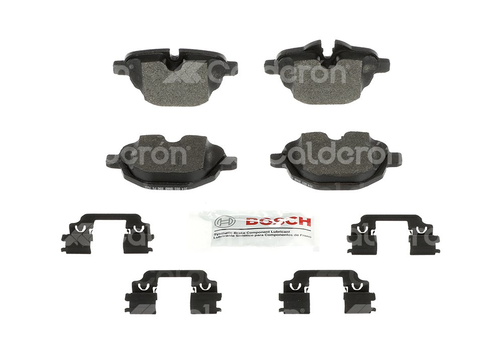 BALATA BOSCH AZUL BMW 528i L4 2.0L 2011-2015, 530i L4 2.0L 2018-2020, 535i V6 3.0L 2011, i8 L3 1.5L 2019-2020, X3 L4 2.0L 2011, 2015-2019, X3 V6 3.0L 2012, 2020-2021, X4 L4 2.0L 2015-2020, Z4 L4 2.0L 2011-2016, 
SENSOR ELECTRONICO: NO, INCLUYE SHIM: SI, INCLUYE HERRAJES: SI, FORMULA: SEMI-METALICA, POSICION: TRASERA, FMSI: 8672-D1473, D-PLATE: D1473, BOSCH CORTO: BE1473H, BOSCH: F03B176089 BOSCH