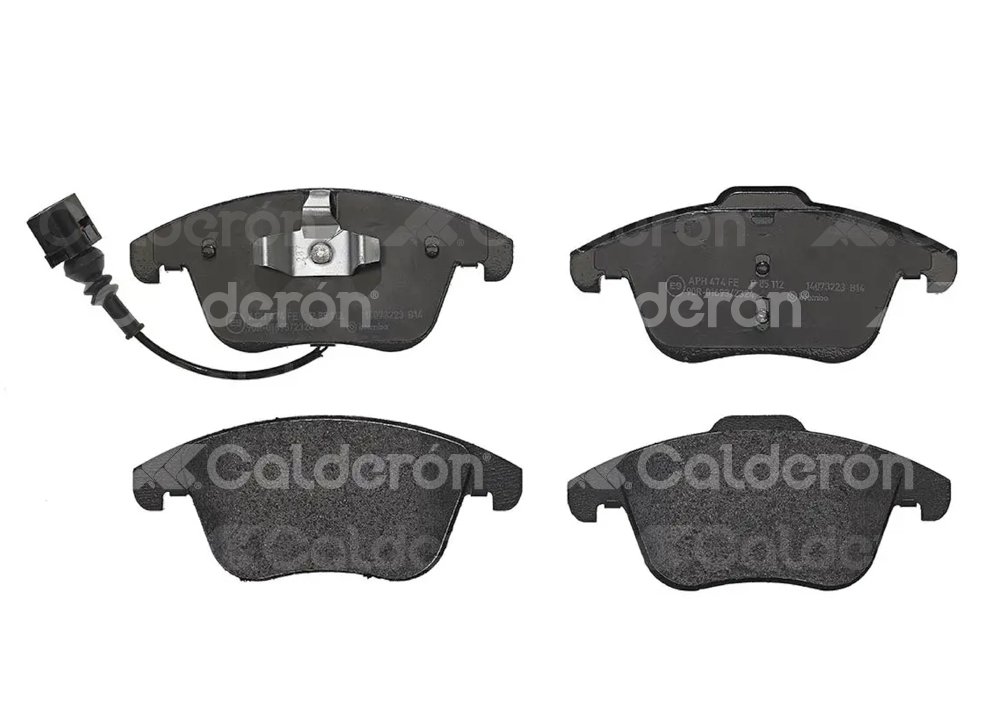 BALATA BREMBO VOLKSWAGEN TIGUAN 2009-2017; INFORMACION TECNICA: ANCHURA:155MM, ESPESOR: 21MM, ALTURA: 66MM, SISTEMA DE FRENOS: TEVES, INDICADOR DE DESGASTE: ELECTRICO, ACCESORIOS: CON ACCESORIOS, CON PLACA ANTIRRUIDO, CON CLIP DE PISTON, EJE: DELANTERO, FORMULA: LOW-MET, WVA: 24332, 24333, 24334, FMSI: 8486-D1375, BREMBO: P85112 BREMBO