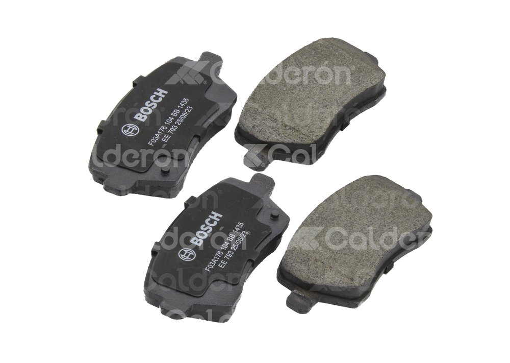 BALATA BOSCH AZUL NISSAN MICRA L4 1.3L/1.4L 2005-2007; RENAULT CLIO L4 1.6L 2007-2009, 
SENSOR ELECTRONICO: NO, INCLUYE SHIM: SI, INCLUYE HERRAJES: NO, FORMULA: SEMI-METALICA, POSICION: DELANTERA, FMSI: 8553-D1435, D-PLATE: D1435, BOSCH CORTO: BB1435, BOSCH: F03A176104 BOSCH