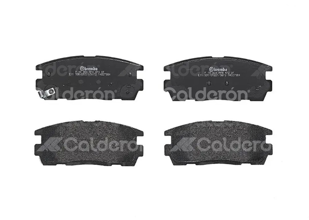 BALATA BREMBO CHEVROLET CAPTIVA SPORT 2008-2015, EQUINOX 2007-2008, 2016-2017; GMC TERRAIN 2010-2017; PONTIAC TORRENT 2007-2009; SATURN VUE 2008; INFORMACION TECNICA: ANCHURA: 111MM, ESPESOR: 15MM, ALTURA: 46MM, SISTEMA DE FRENOS: MANDO, INDICADOR DE DESGASTE: ACUSTICO, ACCESORIOS: CON PLACA ANTIRRUIDO, EJE: TRASERO, FORMULA: LOW-MET, WVA: 24498, 24499, 24500, FMSI: 8391-D1275, BREMBO: P10004 BREMBO