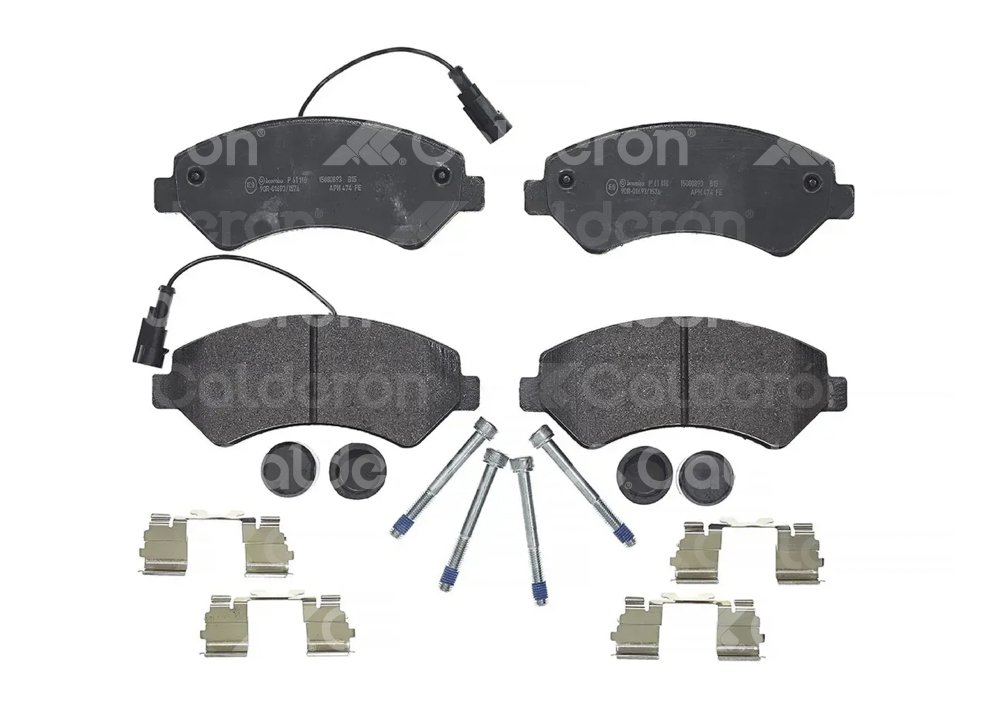 BALATA BREMBO RAM PROMASTER 3500 2015-2021, PROMASTER 2500 2015-2021, PROMASTER 1500 2015-2021; FIAT DUCATO 2008-2009, 2011-2019; PEUGEOT MANAGER 2009-2019; NOTA: SUSTITUYE AL P61094; INFORMACION TECNICA: ANCHURA: 169MM, ESPESOR: 19MM, ALTURA: 69MM, SISTEMA DE FRENOS: BREMBO, INDICADOR DE DESGASTE: ELECTRICO, ACCESORIOS: CON ACCESORIOS, CON PLACA ANTIRRUIDO, EJE: DELANTERO, FORMULA: LOW-MET, WVA: 24466, 24467, FMSI: 8748-D1540, BREMBO: P61118 BREMBO