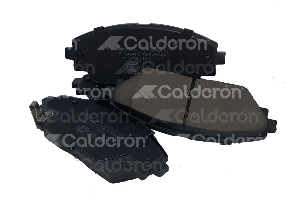 BALATA HELLA MAZDA 3 L4 2.0L 2014-2018, CX-3 L4 2.0L 2016-2021, EJE: DELANTERO, FORMULA: LOW METAL (BAJOS METALES), ANCHO: 142.1MM, ALTURA: 55.6MM, ESPESOR: 15.8MM, PESO: 1.6KG, CON AVISADOR ACUSTICO DE DESGASTE, NUMERO DE INDICADORES DE DESGASTE (POR EJE): 2, SISTEMA DE FRENOS: AKEBONO, NUMERO DE USO: 25875, 25876, 25877, FMSI: 8952-D1728, HELLA: T2318MX, 8DB355045-381, 355045381 HELLA