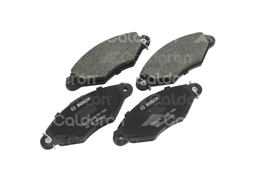 BALATA BOSCH AZUL RENAULT KANGOO L4 1.6L 2007-2009, 2019-2021, KANGOO EXPRESS L4 1.5L 2003-2006, KANGOO EXPRESS L4 1.6L 2003-2006, 2010-2018, 
SENSOR ELECTRONICO: NO, INCLUYE SHIM: SI, INCLUYE HERRAJES: NO, FORMULA: SEMI-METALICA, POSICION: DELANTERA, FMSI: 8254-D1499, D-PLATE: D1499, BOSCH CORTO: BB1499, BOSCH: F03A176118 BOSCH