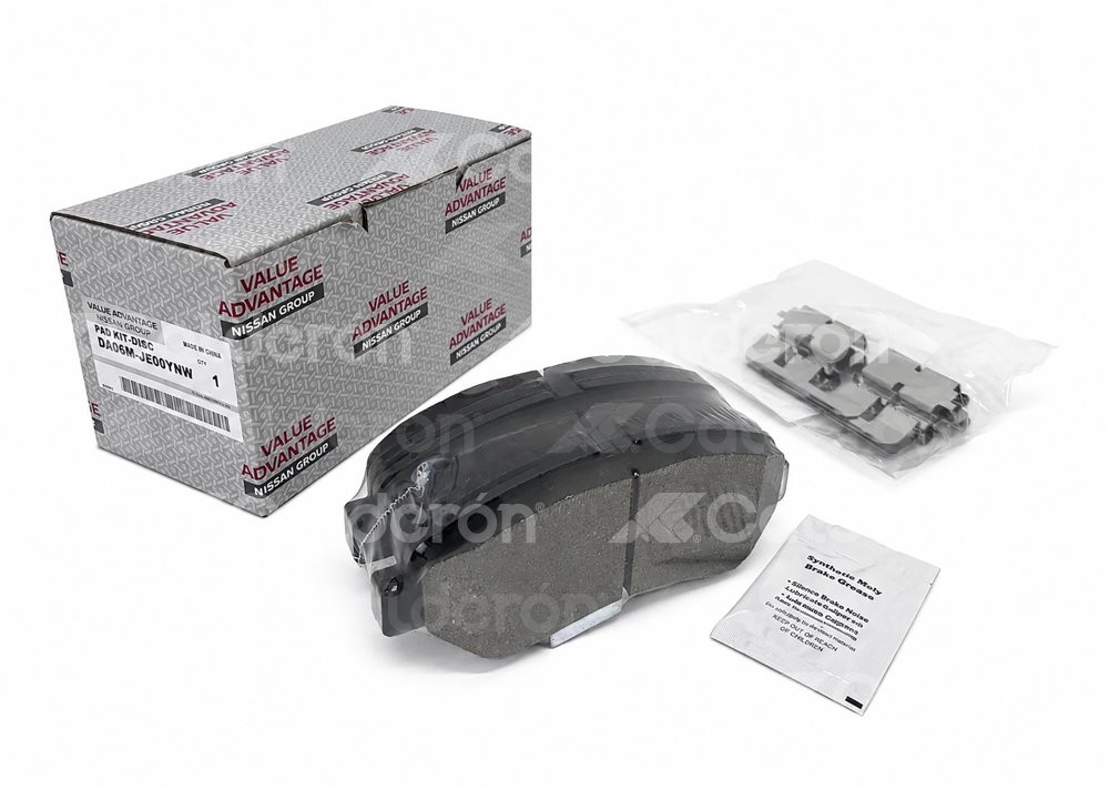 BALATA VALUE ADVANTAGE NISSAN MAXIMA TODOS 2015-2025, MAXIMA TODOS 2008-2015, ROGUE TODOS 2007-2015, SENTRA L4 2.5L 2006-2011, X-TRAIL L4 2.5L 2007-2013, INCLUYE HERRAJES: SI, FORMULA: CERAMICA, POSICION: DELANTERA, ACABADO: E-COAT ANTIOXIDANTE, FMSI: 8449-D1338, 8449-D1374, VALUE ADVANTAGE: DA06MJE00YNW VALUE ADVANTAGE