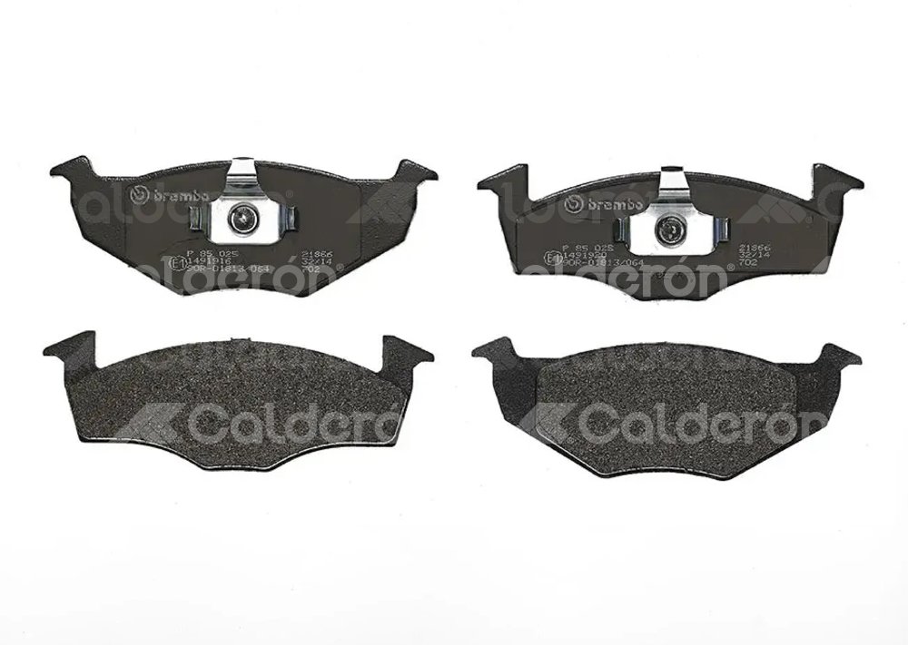 BALATA BREMBO VOLKSWAGEN DERBY 1997-2000, GOL 2009-2011, GOL SEDAN 2010-2011, GOLF 1996-1999; INFORMACION TECNICA: ANCHURA: 142MM, ESPESOR: 17MM, ALTURA: 50MM, SISTEMA DE FRENOS: VW II, INDICADOR DE DESGASTE: SIN, ACCESORIOS: CON ACCESORIOS, CON PLACA ANTIRRUIDO, CON CLIP DE PISTON, EJE: DELANTERO, FORMULA: LOW-MET, WVA: 21866, 21868, FMSI: 7569-D694, 8702-D694, BREMBO: P85025 BREMBO