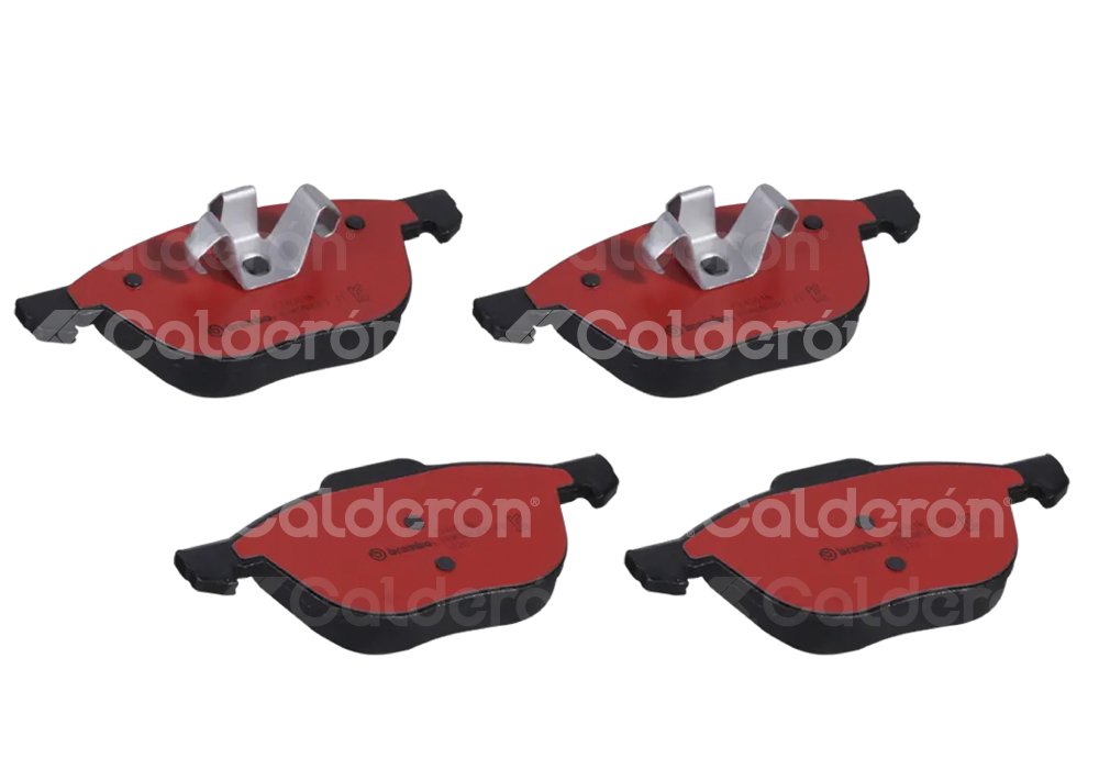BALATA BREMBO FORD ECOSPORT 2013-2017, ESCAPE 2013-2019, FOCUS 2004-2018; MAZDA 3 2004-2013, 5 2006-2010, 2012-2015; VOLVO C30 2007-2013, C70 2006-2013, S40 2009, V40 2014-2019, V40 CROSS COUNTRY 2013-2018; INFORMACION TECNICA: ANCHURA: 155-156MM, ESPESOR: 18MM, ALTURA: 62MM, SISTEMA DE FRENOS: TEVES, INDICADOR DE DESGASTE: SIN, ACCESORIOS: CON ACCESORIOS, CON PLACA ANTIRRUIDO, CON CLIP DE PISTON, EJE: DELANTERO, FORMULA: NAO, WVA: 23723, 23724, FMSI: 7947-D1230, 7947-D1044, 7947-D1563, 9270-D1563, BREMBO: P24061N BREMBO