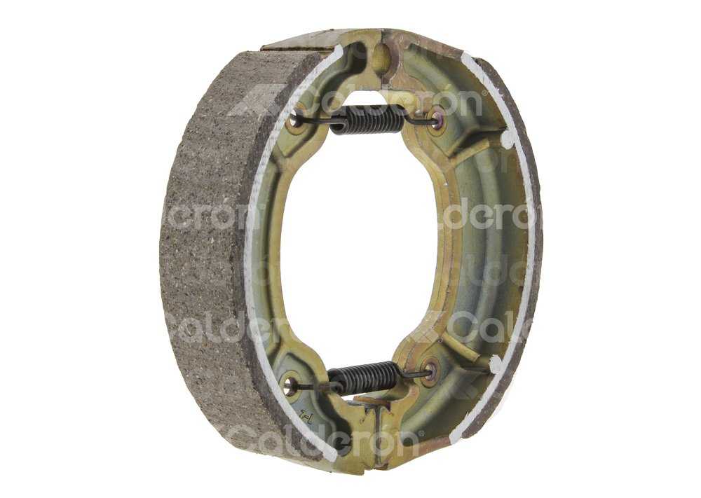 BALATA MOTOCICLETA FRENO TAMBOR ITALIKA DS125, DS150 JUEGO ENBAF-1301-004 QUMO