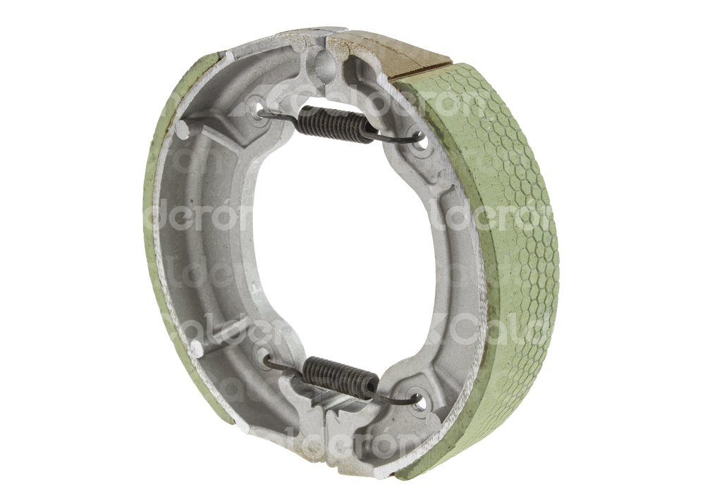 BALATA MOTOCICLETA FRENO TAMBOR YAMAHA YBR125 NUEVA, ITALIKA DS125, DS150 (JUEGO) ENBAF-1301-004A QUMO