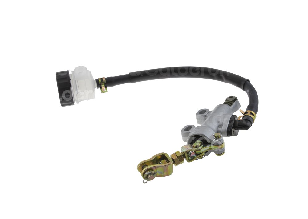 BOMBA FRENO PIE MOTOCICLETA PLATEADO ENBOM-1302-0102 QUMO