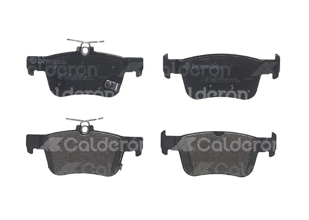 BALATA BREMBO ACURA RDX 2019-2020; HONDA CIVIC 2016-2021; INFORMACION TECNICA: ANCHURA: 123MM, ESPESOR: 15MM, ALTURA: 48MM, SISTEMA DE FRENOS: TEVES, INDICADOR DE DESGASTE: ACUSTICO, ACCESORIOS: CON PLACA ANTIRRUIDO, EJE: TRASERO, FORMULA: LOW-MET, WVA: 22429, 22430, 22431, FMSI: 9106-D1878, 9334-D1878, BREMBO: P28089 BREMBO
