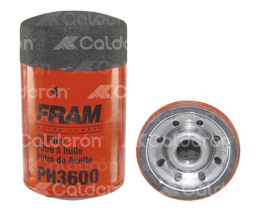 FILTRO ACEITE FORD FIESTA, ECOSPORT, COUGAR FRAM PH3600 M0044
