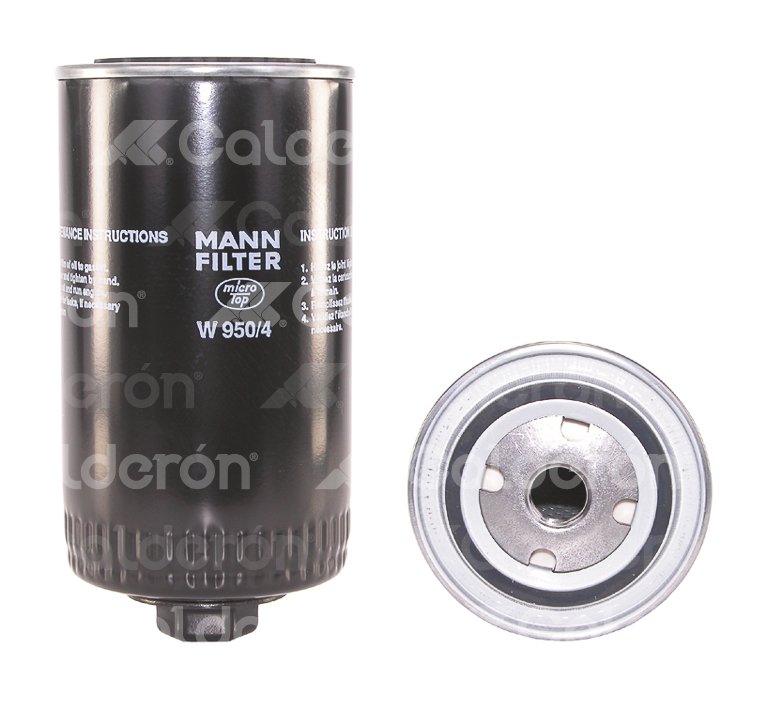 FILTRO ACEITE VW EUROVAN T-4 PANEL 2000=>W950/4 MANN FILTER
