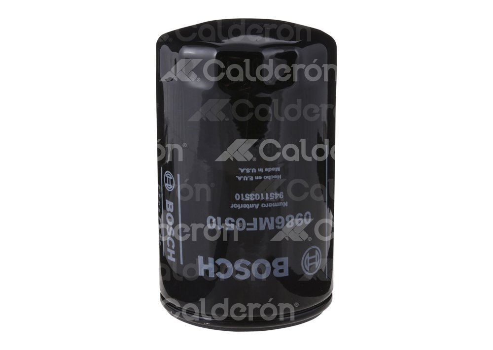 FILTRO ACEITE FORD ESCORT 94>98 TOPAZ 90>94 F100  0986MF0510/0986MF0031F0V BOSCH