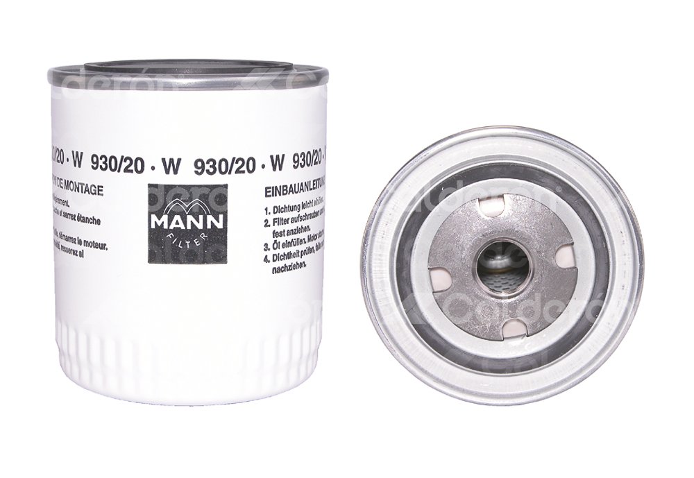 FILTRO DE ACEITE LAND ROVER DISCOVERY HSE 4.0L V8 2000->; RANGE ROVER 4.6L V8 97-01.  No. MANN: W 930/20 MANN FILTER