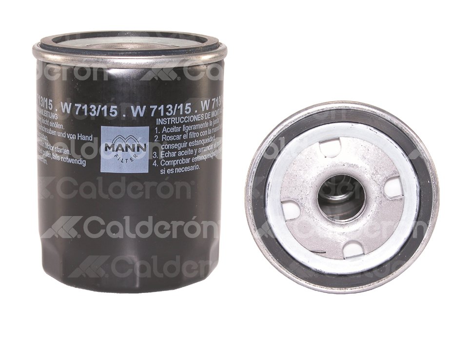 FILTRO ACEITE LAND ROVER 1.8, 2.5 LTS 99-> W713/28 MANN FILTER