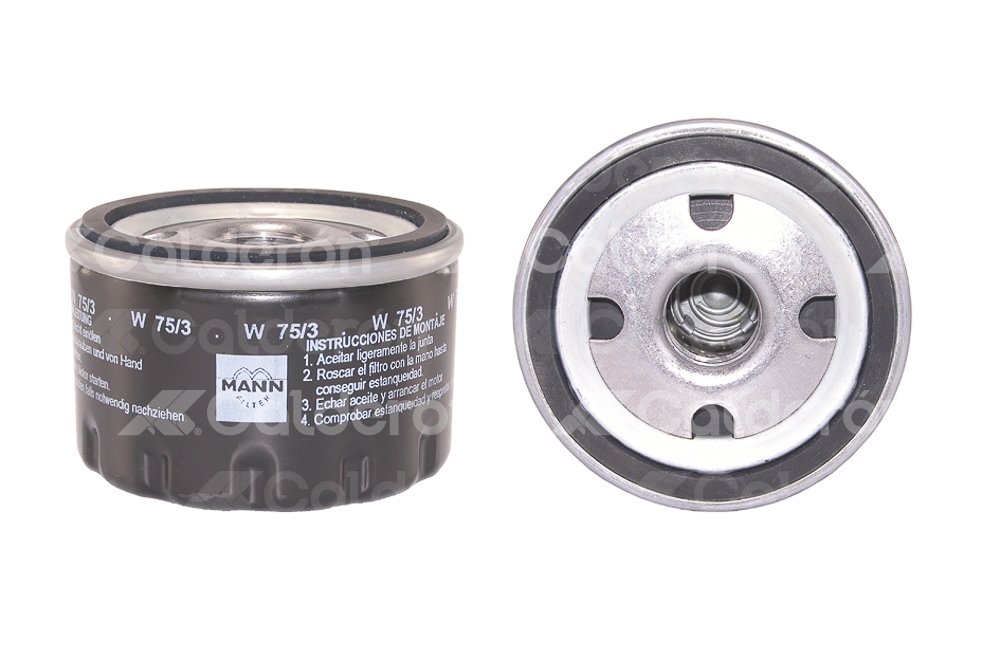 FILTRO ACEITE NISSAN PLATINA, CLIO 2001-> W75/3       W75/2 MANN FILTER