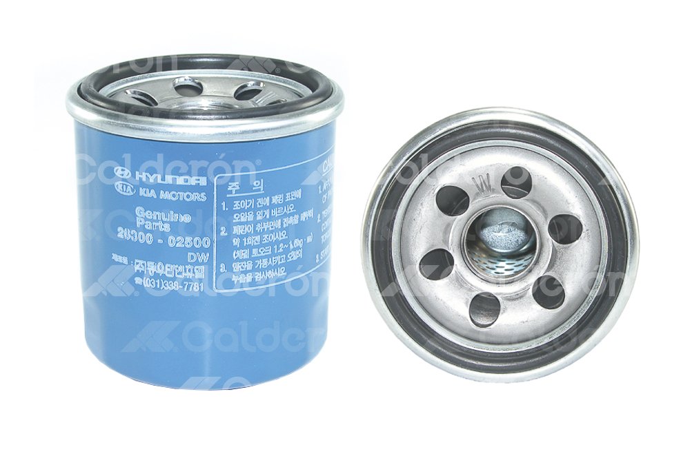 FILTRO ACEITE CHRYSLER ATOS, NISSAN TIIDA, QUEST, ALMER 26300-02500 HYUNDAI MANDO