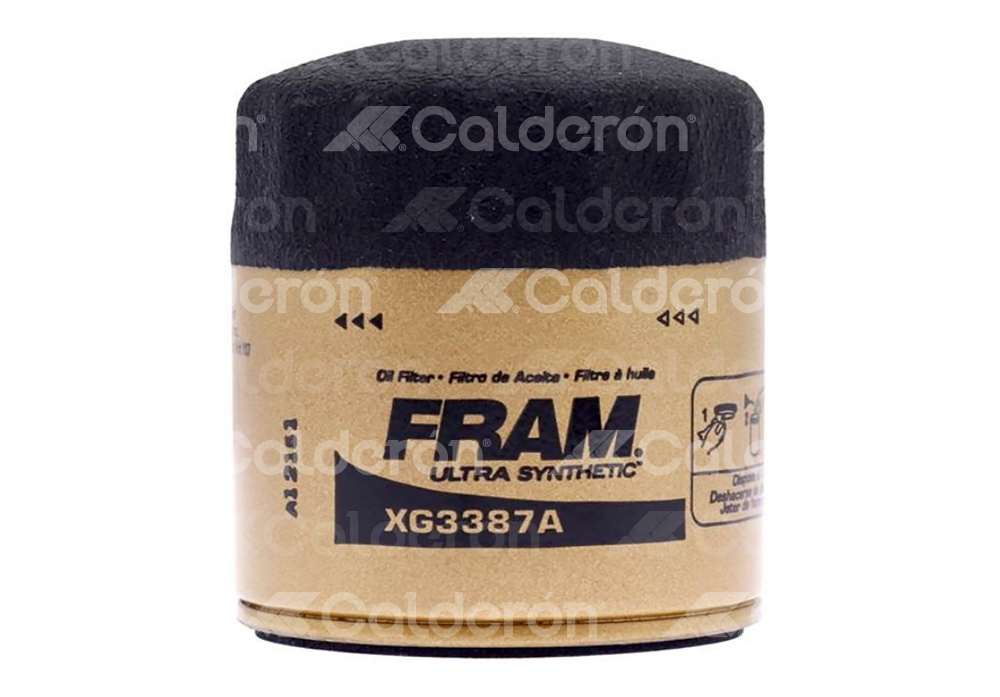 FILTRO ACEITE SINTETICO CHEVROLET CADILLAC CAMARO CHEVY  XG 3387A M0044