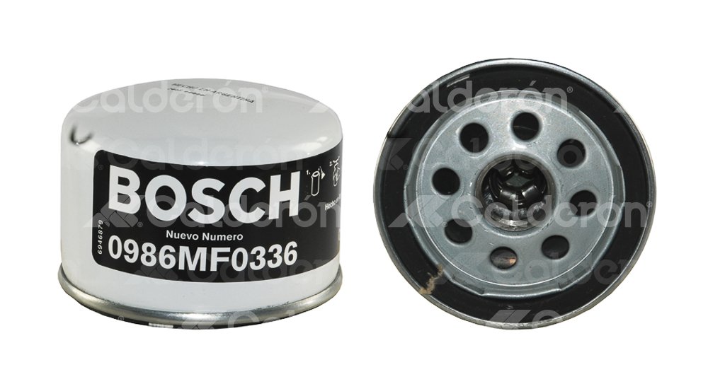FILTRO ACEITE NISSAN PLATINA, CLIO, MEGANE, SCENIC 0986MF0336 / 0986MF0026 BOSCH
