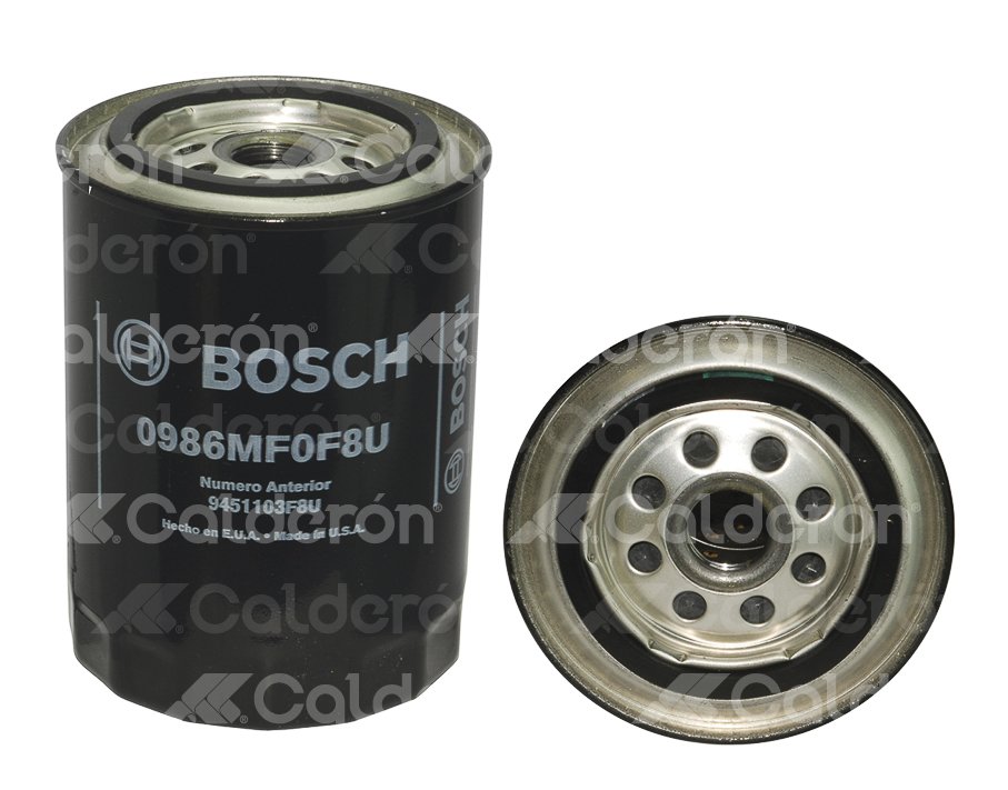 FILTRO ACEITE FORD F350, BRONCO, EXPLORER 5.8L 0986MF0F8U / 0986MF0017 BOSCH