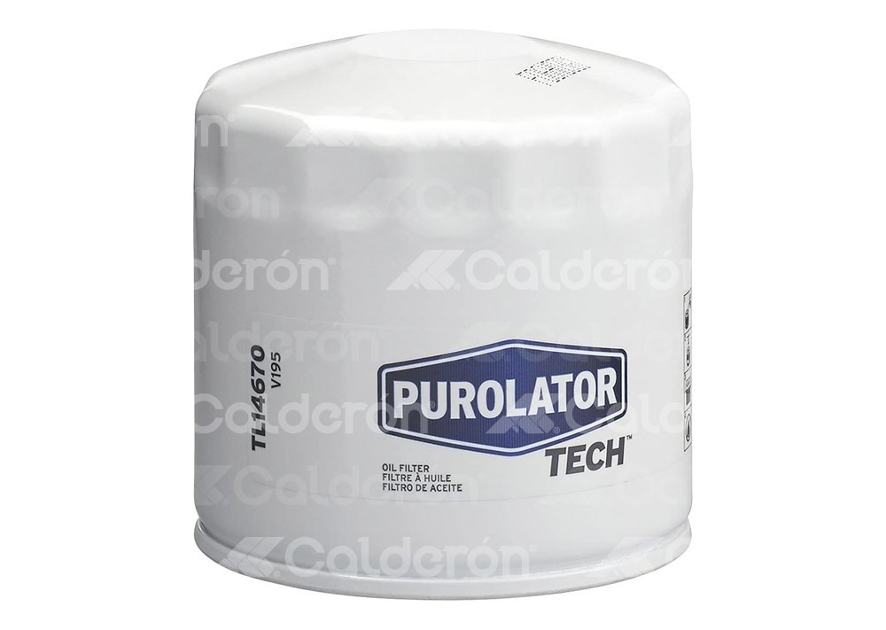 FILTRO ACEITE CHRYSLER DURANGO, VOYAGER, NY, RAM ML1001, TL14670
PUROLATOR TECH PUROLATOR