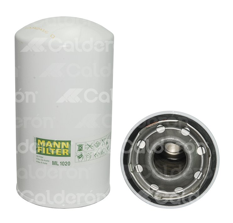 FILTRO ACEITE FORD ECONOLINE, F250, F350, F450, F550 ML1020 MANN FILTER