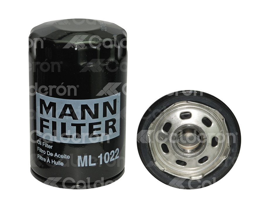 FILTRO ACEITE FORD FIESTA, KA, ECOSPORT, COUGAR ML1022 MANN FILTER