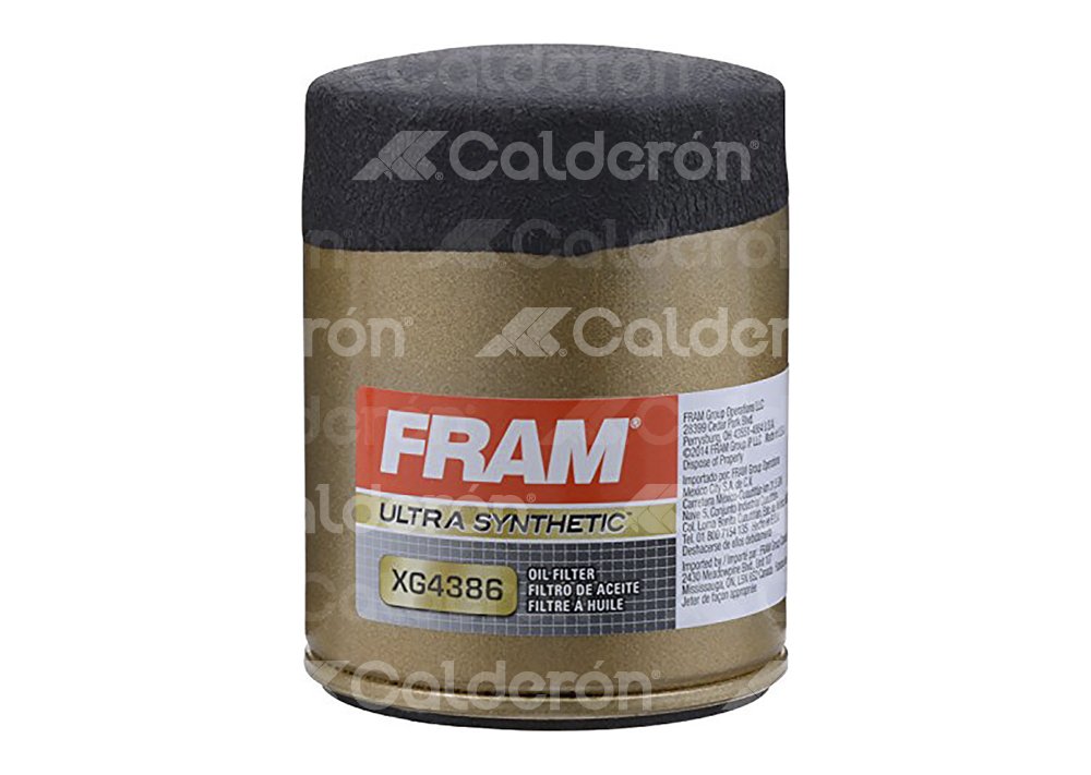 FILTRO ACEITE CHEVROLET TRACKER, TSURU 2.0L, MICRA 99-08  XG4386 FRAM