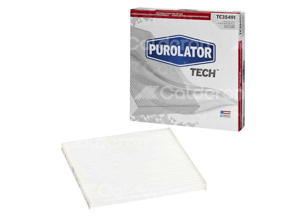 FILTRO CABINA TOYOTA COROLLA L4 1.8L 2002-2008; COROLLA L4 2.4L 2008; MATRIX L4 1.8L 2004-2008; MATRIX L4 2.4L 2008 TC35491, PUROLATOR TECH PUROLATOR