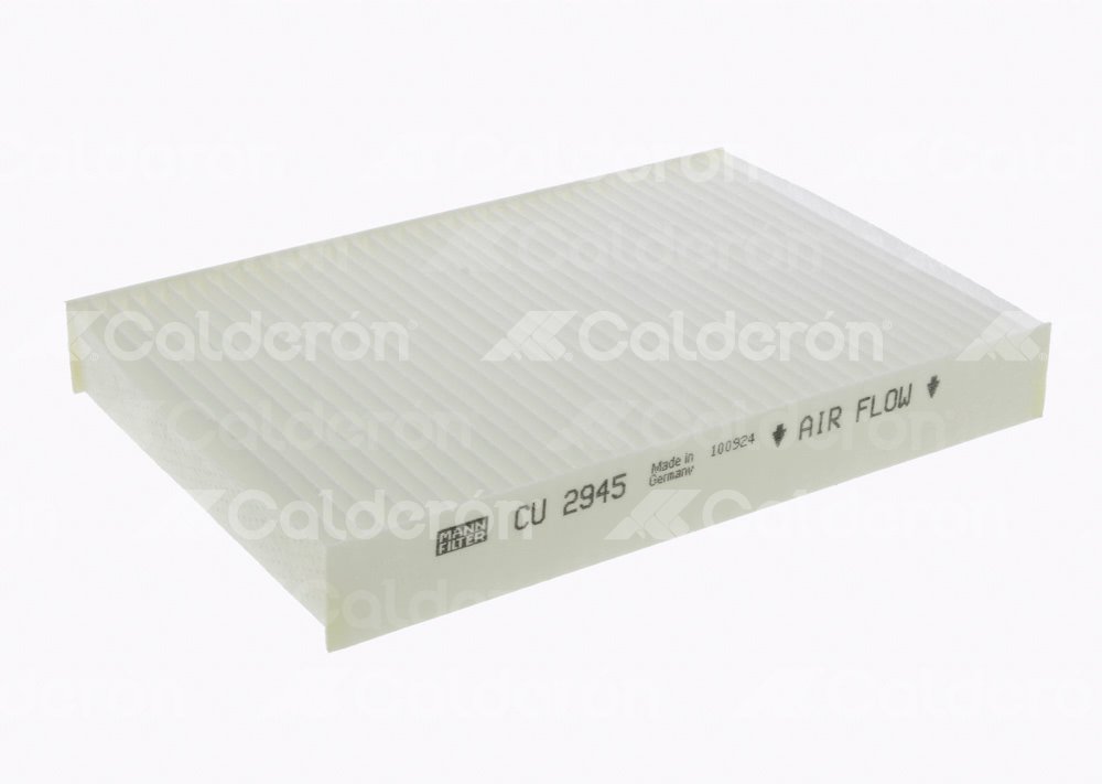 FILTRO CABINA NISSAN PLATINA, CLIO, KANGOO, MEGANE 02-10 CU2945 MANN FILTER