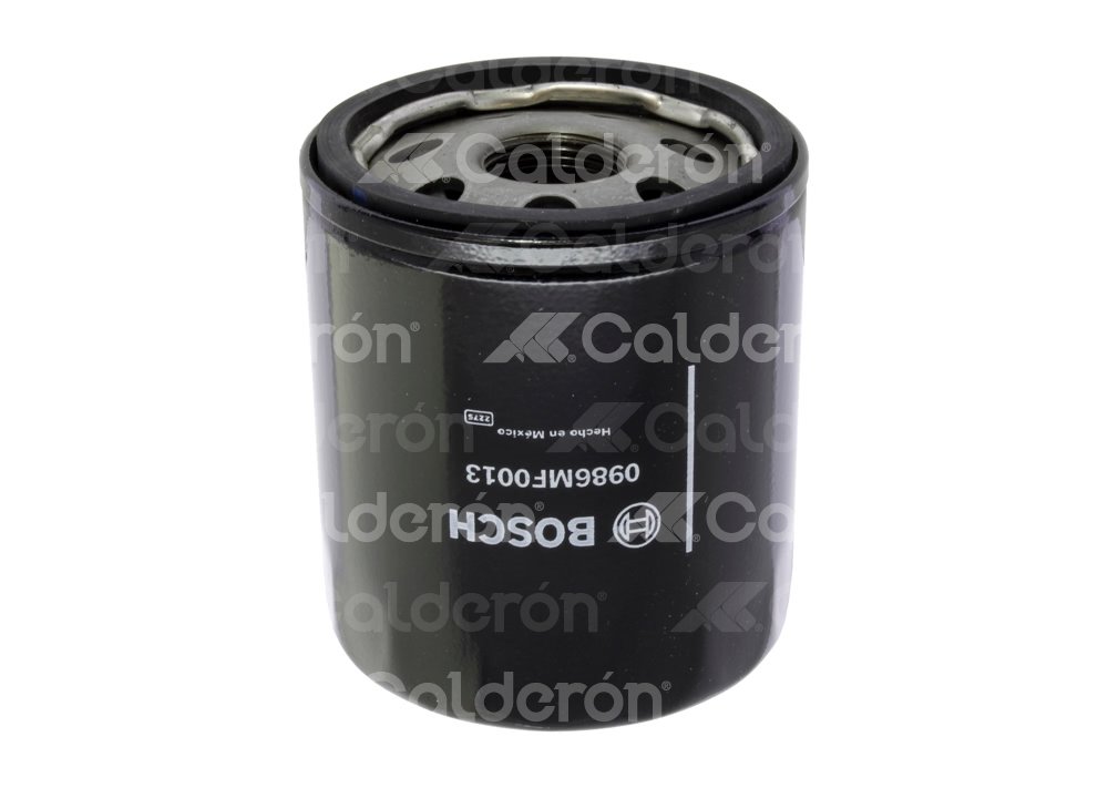 FILTRO DE ACEITE CHEVROLET SPARK 1.4L 2018, CAPTIVA SPORT 3.0 24V 4X4 11-15, MALIBU 2.0I, MALIBU 2.5 12-15 DART 2.4, DART 2.0 12-15 0986MF0013 BOSCH