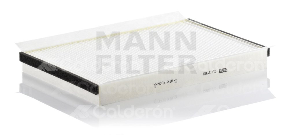 FILTRO CABINA MERCEDES BENZ SPRINTER, VOLKSWAGEN CRAFTER CU3569 MANN FILTER