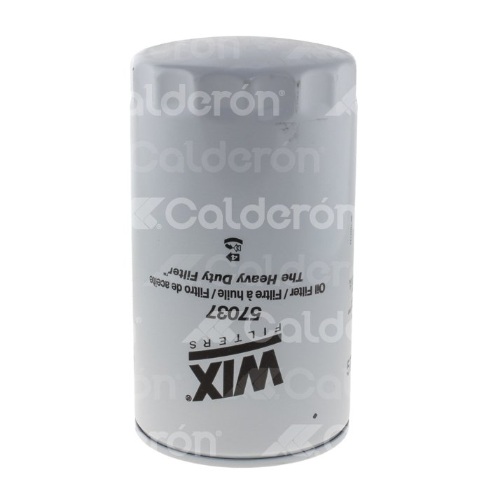 FILTRO ACEITE CASE,CUMMINS,DAF,F.LINER,IVECO,N.HOLLAND 57037 WIX