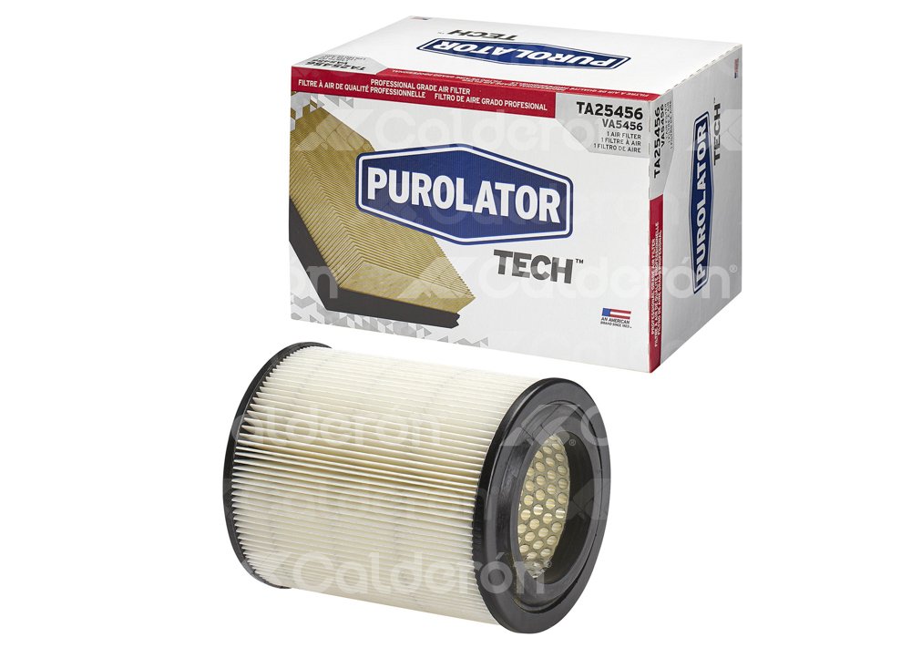 FILTRO AIRE HONDA CR-V L4 2.4L 2002-2006; ELEMENT L4 2.4L 2003-2006 TA25456, PUROLATOR TECH PUROLATOR